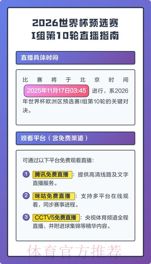 2026世界杯直播最新观看指南怎么看 2026世界杯直播最新观看指南怎么看